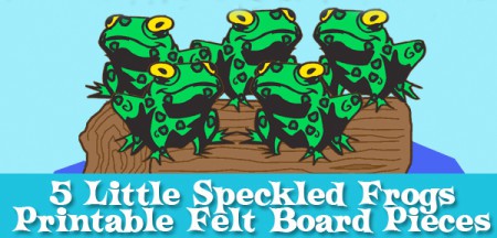Free printable five little speckled frogs â muse of the morning pdf sewing embroidery patterns for free