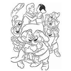 Top free printable snow white coloring pages online