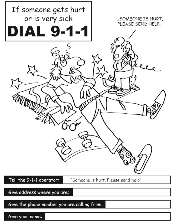 Kids coloring activity book emergency activity coloring pages pdf downloads download now