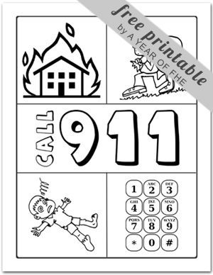 Emergency worksheets kindergarten emergency preparedness fhe worksheets for kids emergency preparedness