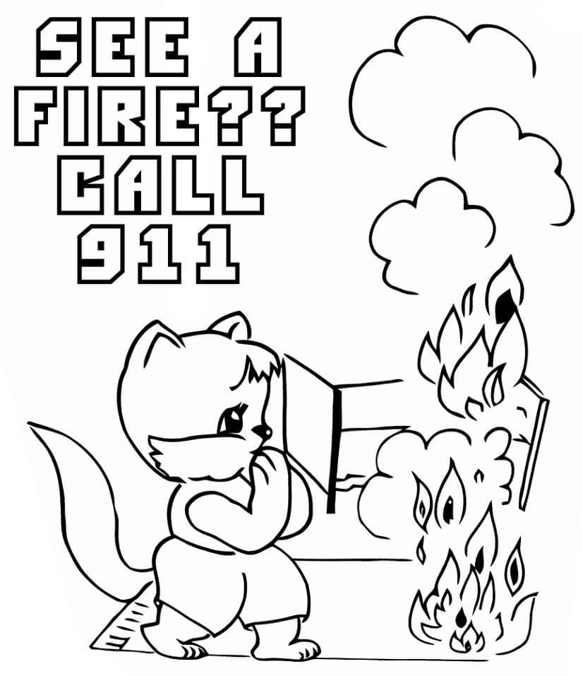 Call fire safety fãrbung seite