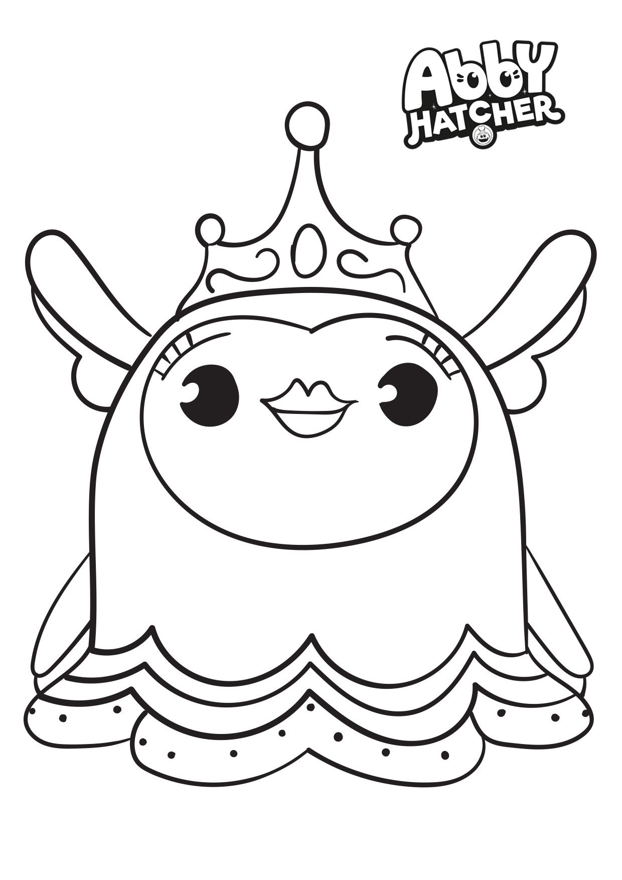 Abby hatcher coloring pages printable for free download