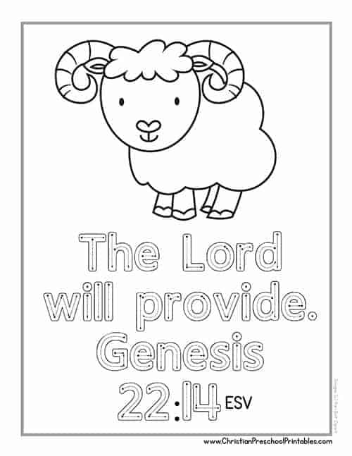 Abraham bible printables