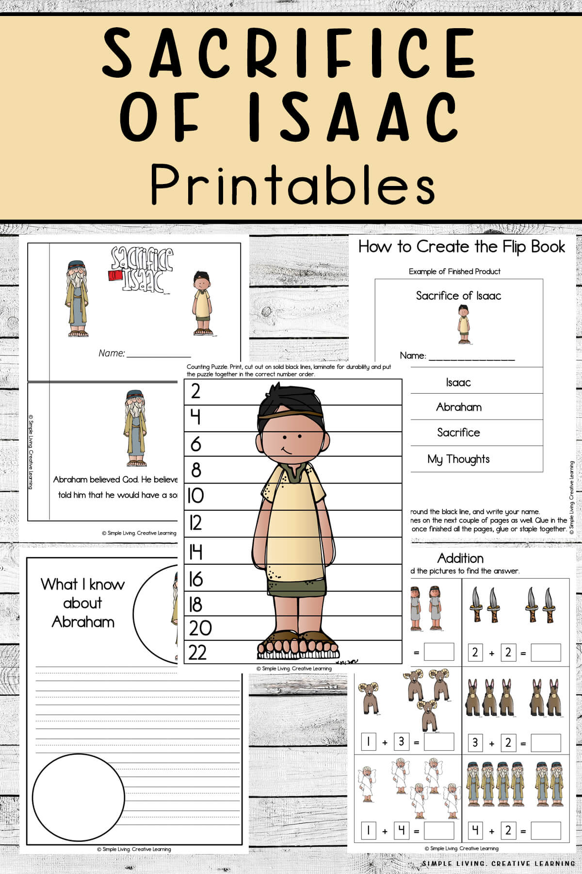 Sacrifice of isaac printables