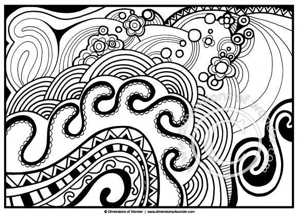 Abstract coloring pages for adults printable abstract coloring pages geometric coloring pages coloring pages