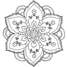 Abstract coloring pages