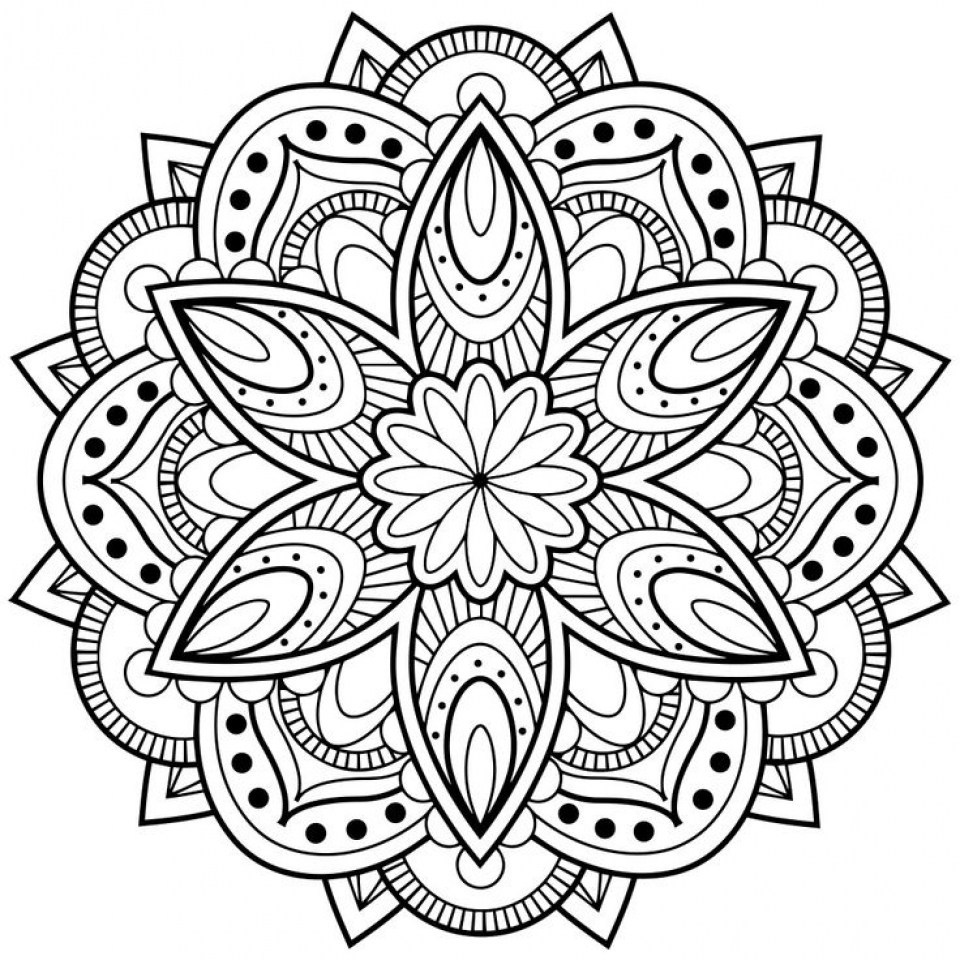 Coloring pages printable abstract coloring pages online