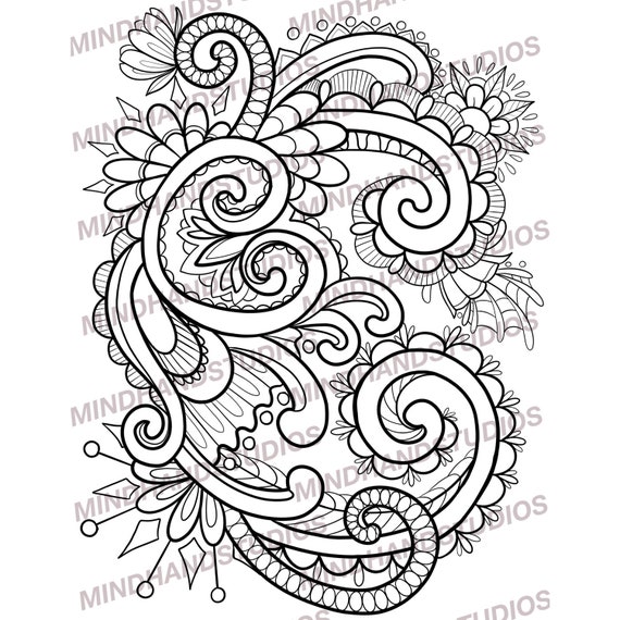 Coloring sheet abstract coloring page tangled ornament and spirals plex coloring pages printable coloring print and color