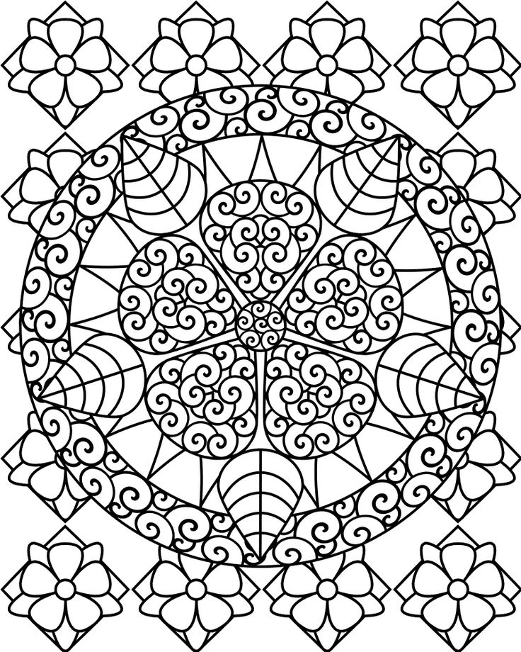 Free printable abstract coloring pages for kids abstract coloring pages mandala coloring pages flower coloring pages