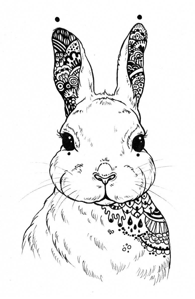 Free printable adult coloring pages featuring animals