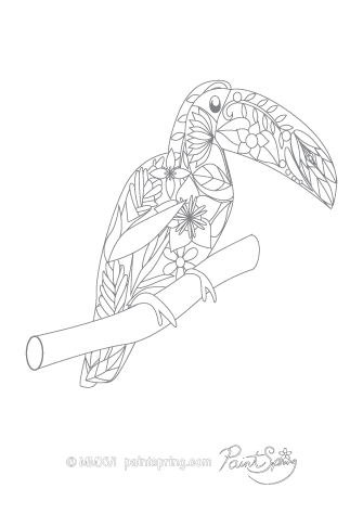 Printable animal adult coloring book get free pages