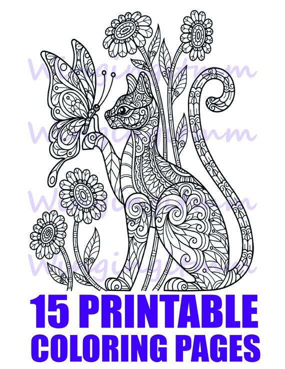 Printable animal coloring pages unique coloring pages adult relaxing coloring pages adult mandala coloring pages