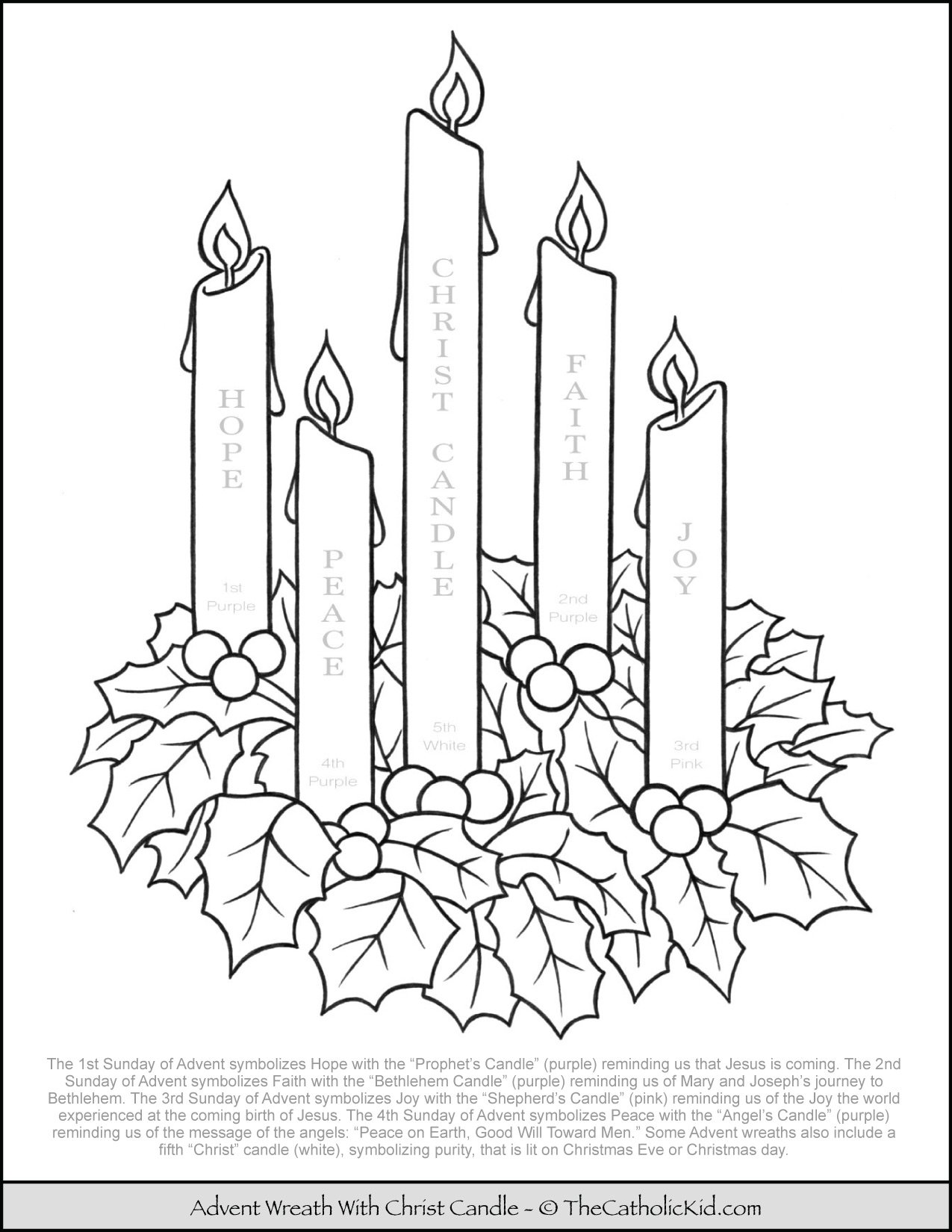 Advent wreath