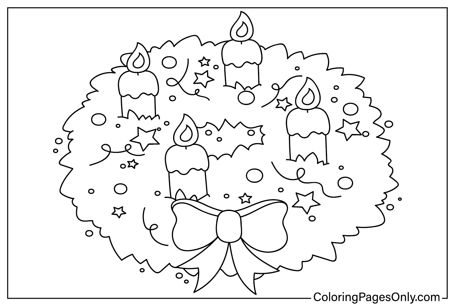 Coloring pages only on x ðï advent wreath coloring pages ð httpstcopplfrtzj adventwreath christmas xmas merychristmas holidays winter coloringpagesonly coloringpages coloringbook art fanart sketch drawing draw coloring usa