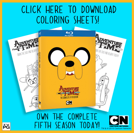 Adventure time free coloring pages â