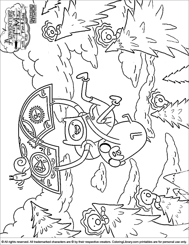 Printable coloring page