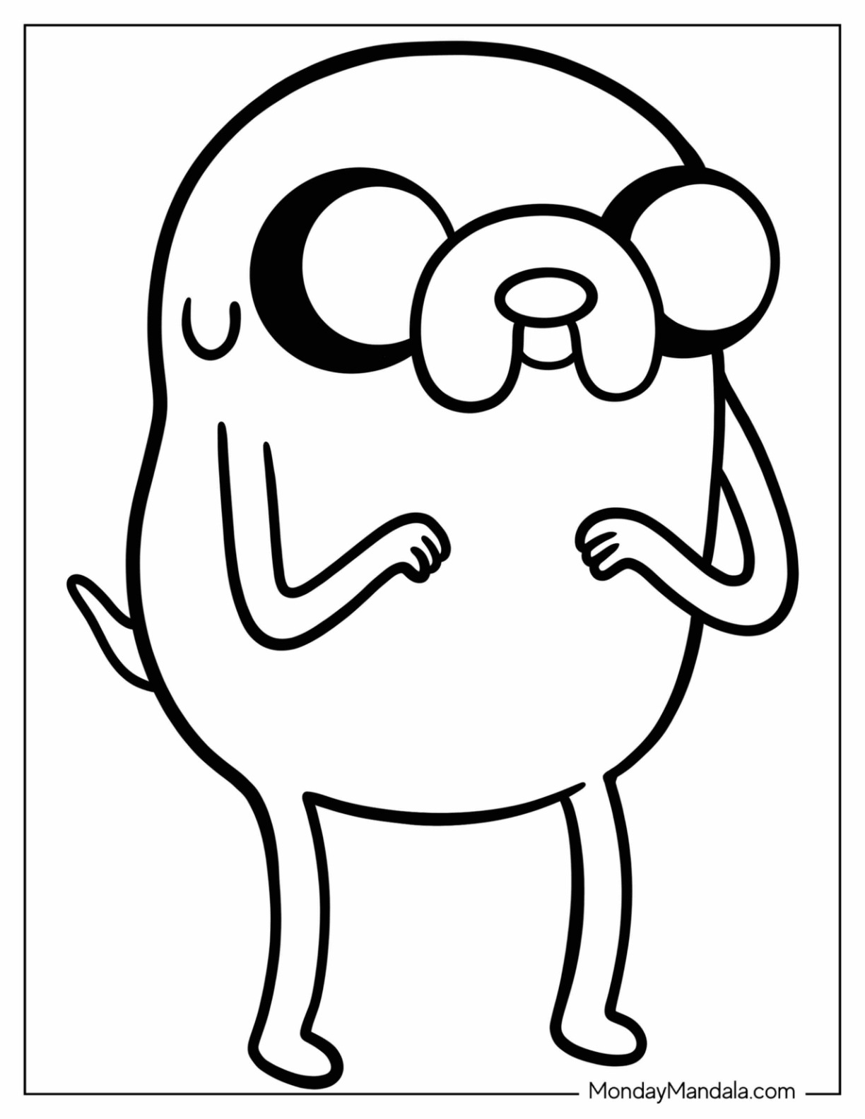 Adventure time coloring pages free pdf printables