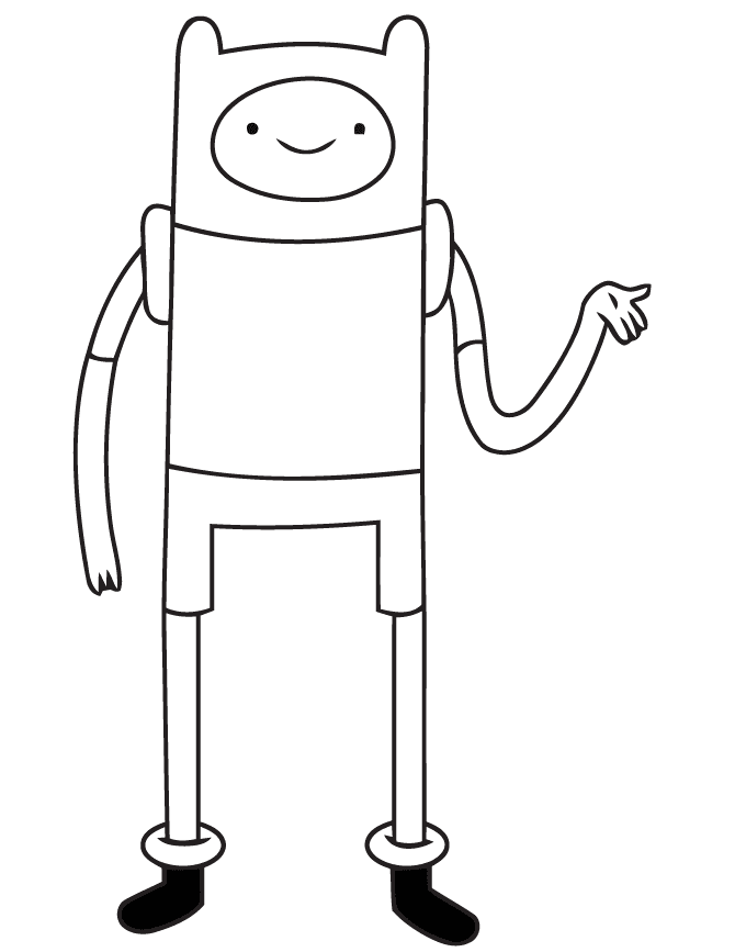 Adventure time coloring pages printable for free download