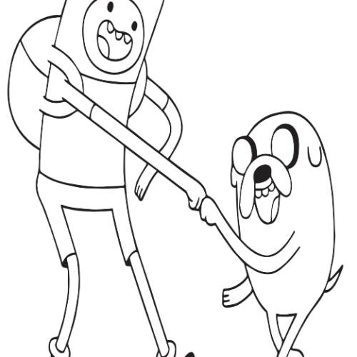 Adventure time coloring book super gift for kids and fans made by teachers