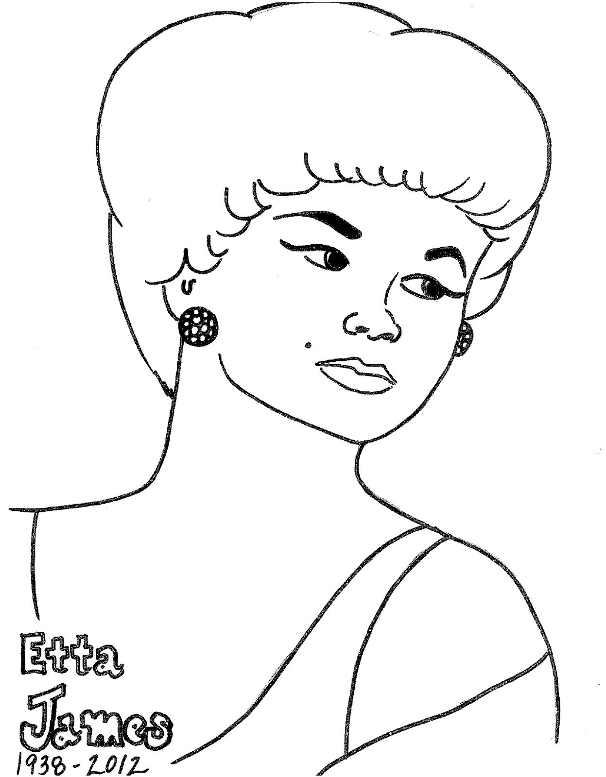 Black history month coloring pages