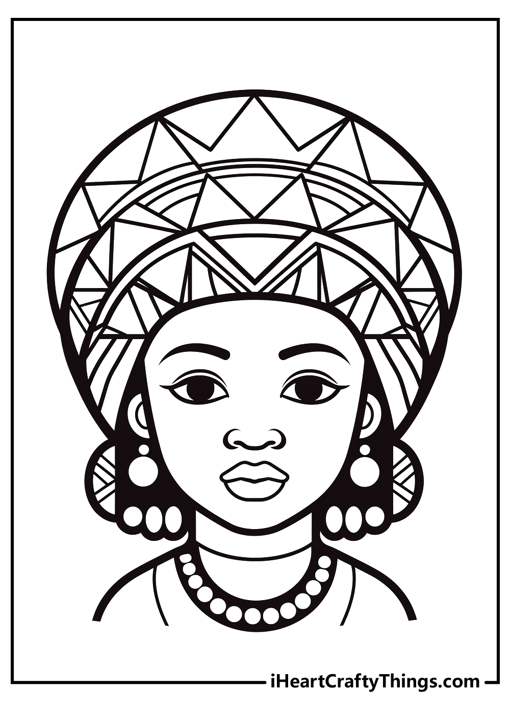 Africa coloring pages free printables