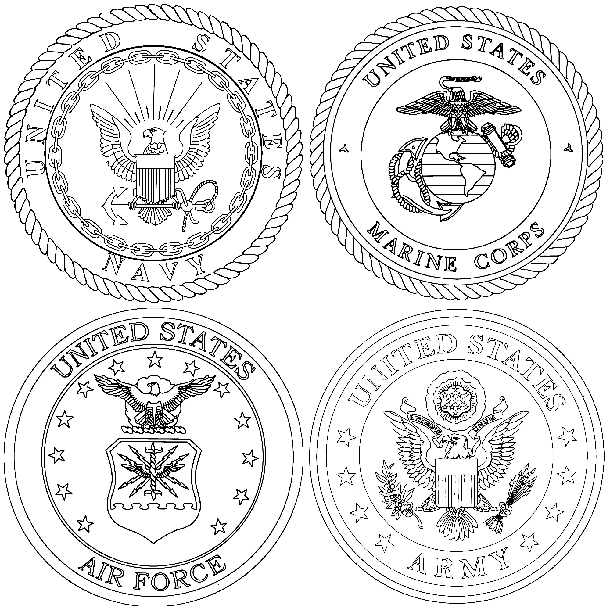 Free veterans day coloring pages