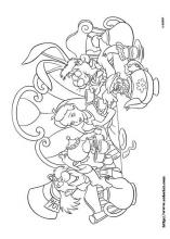 Alice in wonderland coloring pages on coloring