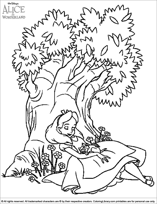 Free printable coloring page