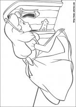 Alice in wonderland coloring pages on coloring