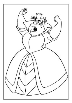 Printable alice in wonderland coloring sheets magic of imagination