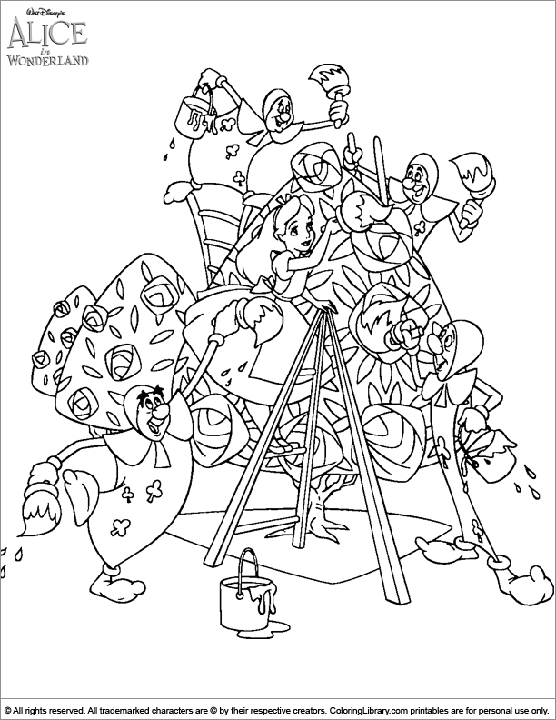 Free coloring