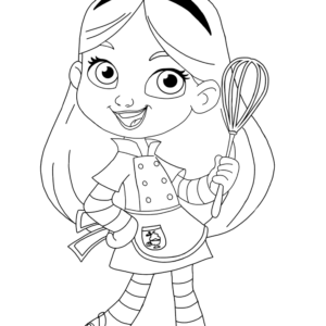 Alices wonderland bakery coloring pages printable for free download