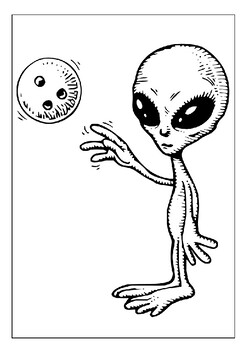 Unleash your creativity with printable aliens coloring pages collection pdf