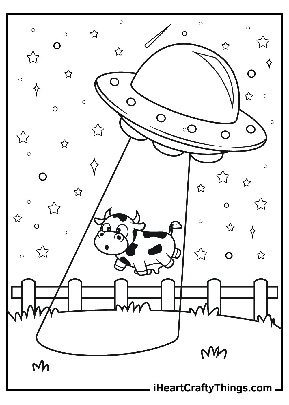 Alien coloring pages free printables