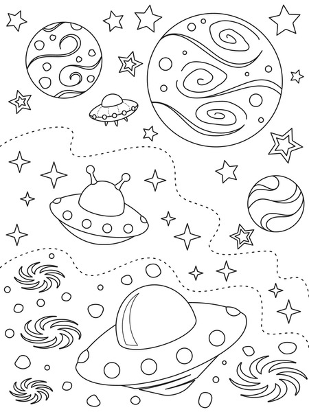 Aliens colouring pages images stock photos d objects vectors