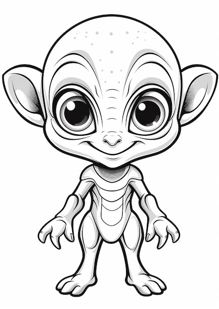 Page free printable alien coloring pages images