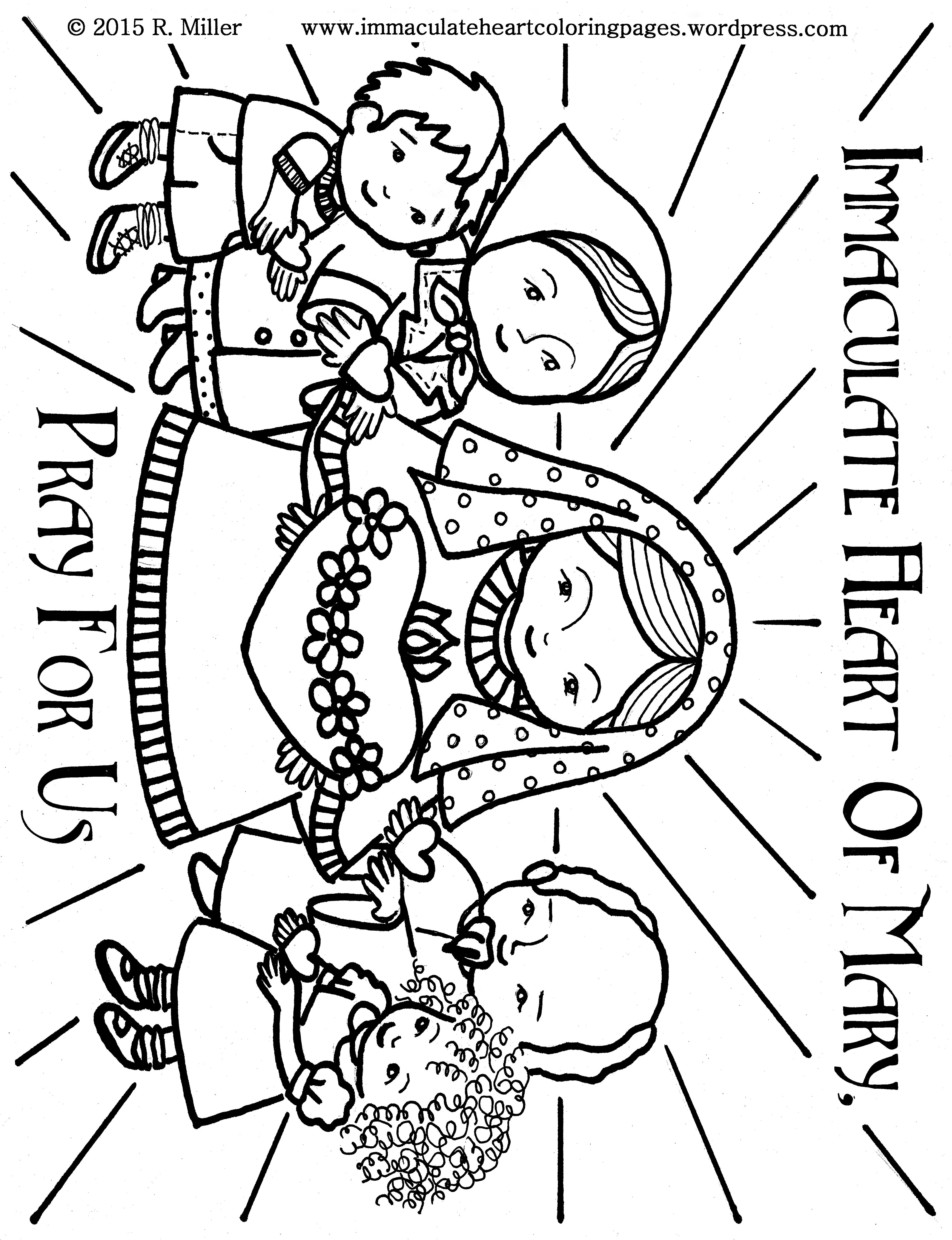 Are your children consecrated to jesus through marys immaculate heart â immaculate heart coloring pages