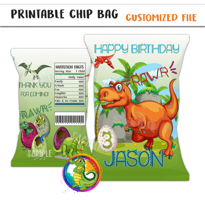 Printable chip bag file