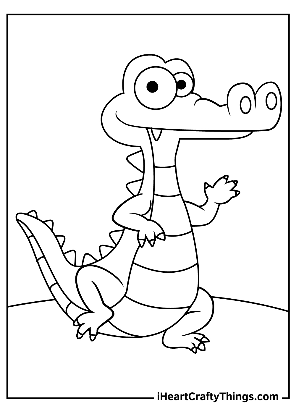 Printable alligators coloring pages updated