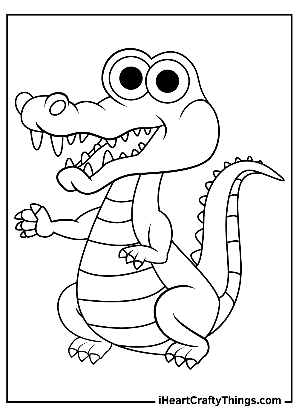 Printable alligators coloring pages updated