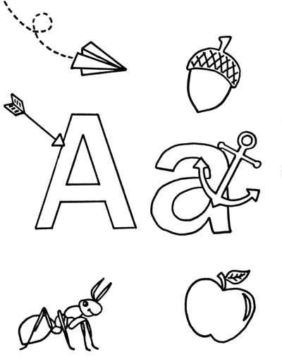 Alphabet pages