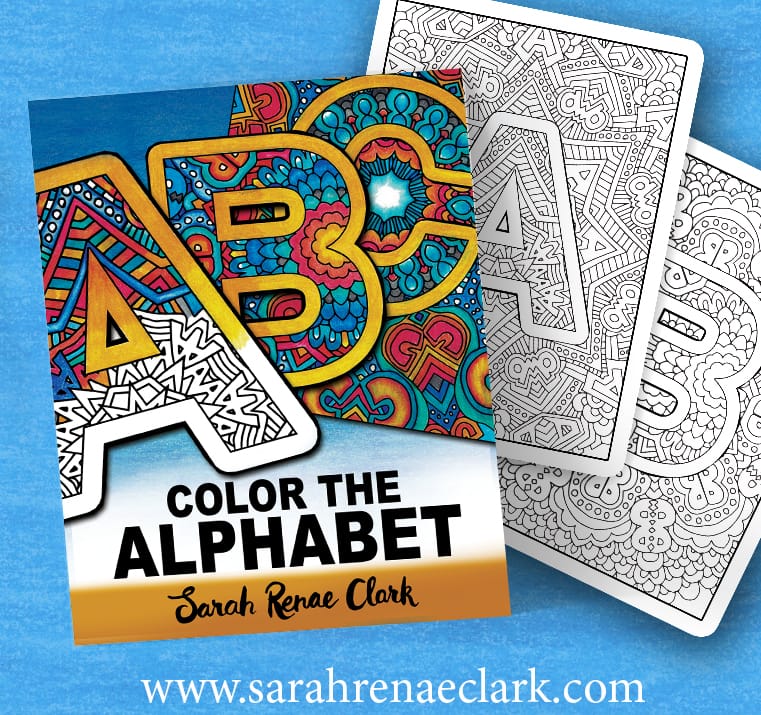 Free alphabet coloring page