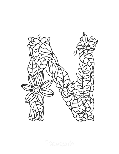 Free printable alphabet coloring pages for kids