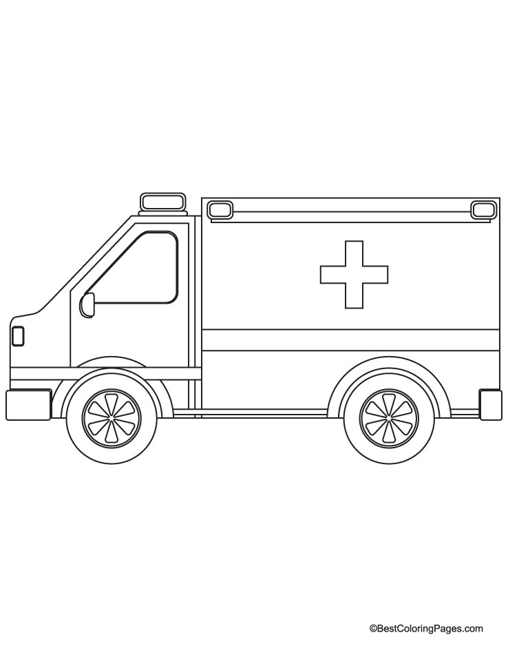 Emergency ambulance jeep coloring page download free emergency ambulance jeep coloring page for kids best coloring pages