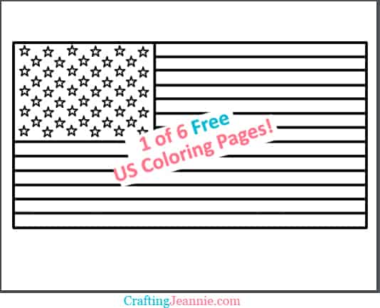 United states coloring pages free printable