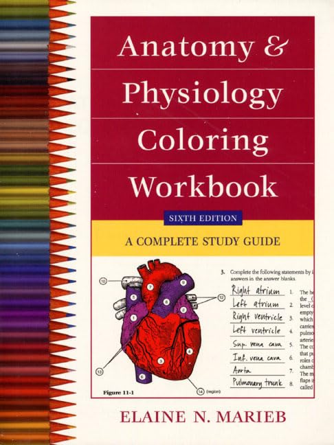 Details for anatomy and physiology coloring workbook a complete study guide âº gc foster college of physical cation and sport catalog