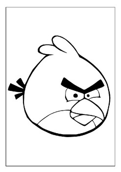 Engaging kids creativity printable angry birds coloring pages collection