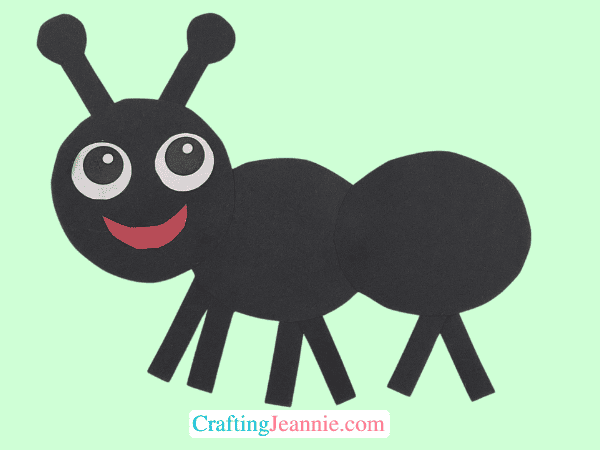 Ant craft free template