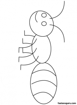 Free printable insects happy ant coloring sheet for kids free kids coloring pages coloring pages for kids coloring sheets