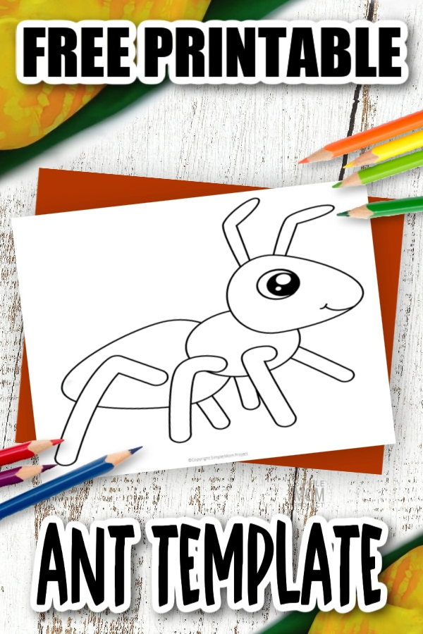 Free printable ant template â simple mom project